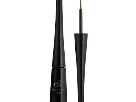 e.l.f. - Expert Liquid Liner Jet Black - 0.15 fl. oz. (4.5 ml) Online Sale