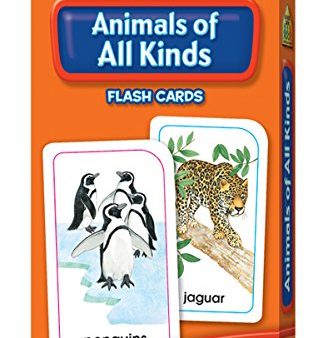 SCHOOL ZONE - Animals of All Kinds Flash Cards - 54 Flash Cards Cheap