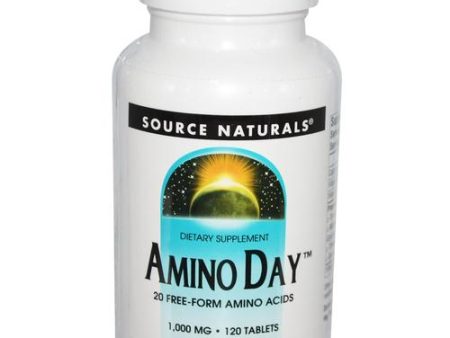 SOURCE NATURALS - Amino Day (1000 mg) - 120 Tablets For Sale