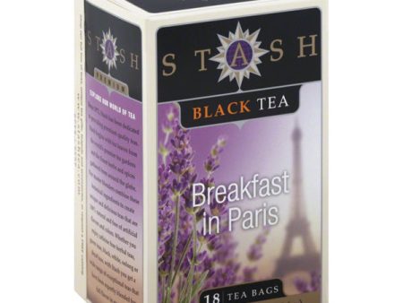 STASH TEA - Breakfast in Paris Tea - 18 Tea Bags Online Hot Sale