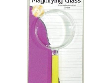 CHARLES LEONARD - Magnifying Glass Assorted Colors - 2 1 2  Lens-Magnifies 2x Discount