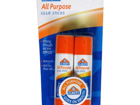 ELMER S - All-Purpose Glue Stick - 2 x 0.21 oz.  Sticks For Discount