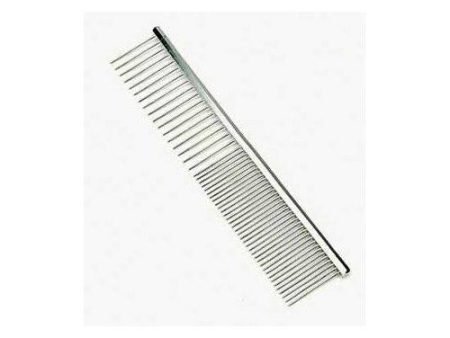 SAFARI - Coarse Coat Metal Dog Grooming Comb Medium 7.25   - 1 Comb Sale