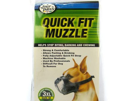 FOUR PAWS - Quick Fit Muzzle for Dogs - Size 3XL Discount