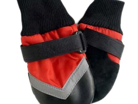 FASHION PET - Extreme All Weather Boots for Dogs Small Red - 2.75 -3.25  Paw Length Online