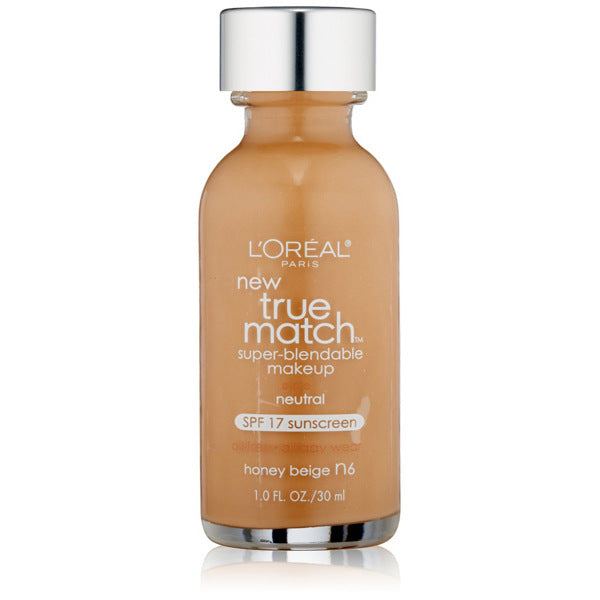 L OREAL - True Match Super-Blendable Makeup N6 Honey Beige - 1 fl. oz. (30 ml) For Discount