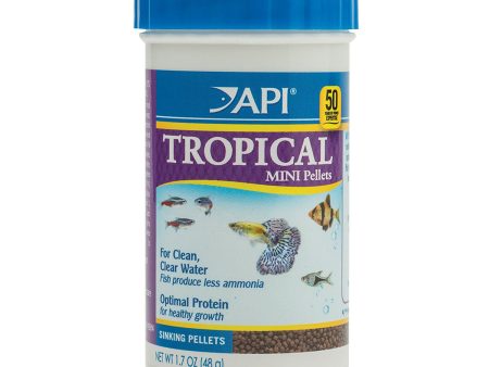 API - Tropical Mini Pellets - 1.7 oz. (48 g) For Discount