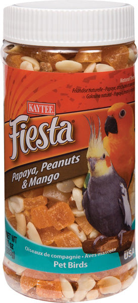 FIESTA - Papaya, Peanut & Mango Treat Jar for All Birds - 10 oz. (283 g) Online now