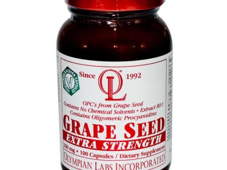 OL - Grape Seed Extract 200 mg - 100 Capsules Online Sale