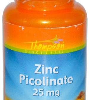 THOMPSON - Zinc Picolinate 25 mg - 60 Tablets Online Sale