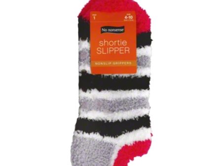 NO NONSENSE - Shortie Slipper Socks Print Assorted - 1 Pair For Sale