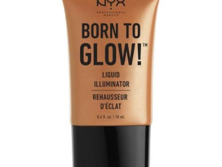 NYX - Born To Glow Liquid Illuminator Pure Gold - 0.6 fl oz (18 ml) For Discount