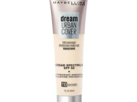 MAYBELLINE - Dream Urban Cover Flawless Coverage Foundation Porcelain - 1 fl oz (30 ml) Online Sale