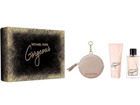 Michael Kors Gorgeous Eau De Parfum & Trousse Gift Set 100ml Online