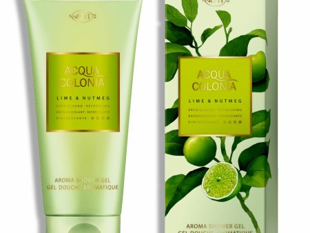 4711 Lime & Nutmeg Shower Gel - 200ml | Energizing & Nourishing Body Cleanser Online Sale