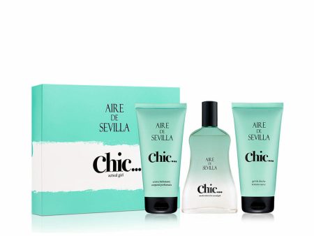 Aire de Sevilla Chic Women’s Perfume Gift Set - 3 Pieces | Elegant Floral Fragrance Collection Online Hot Sale