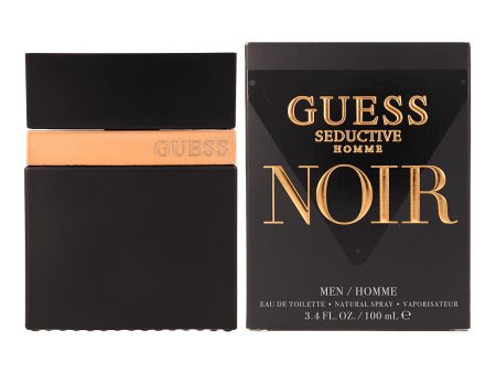 Men s Perfume Guess EDT Seductive Noir Homme (100 ml) Supply