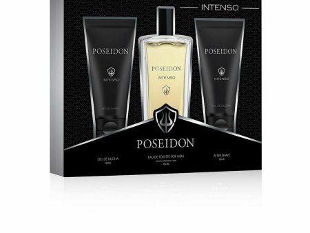 Men s Perfume Set Poseidon Intenso 3 Pieces Fashion