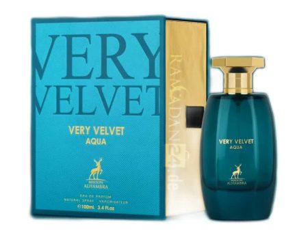 Women s Perfume Maison Alhambra EDP Very Velvet Aqua 100 ml Discount