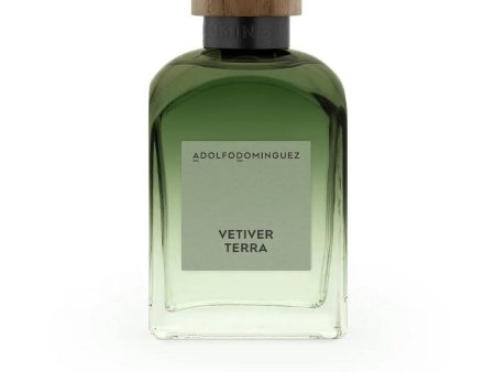 Adolfo Dominguez Vetiver Terra Eau de Parfum for Men – 120 ml | Earthy Woody Fragrance with Vetiver and Sage Online Sale