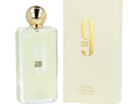 Afnan 9 AM Eau de Parfum for Women – 100 ml | Elegant Citrus and Floral Fragrance For Sale