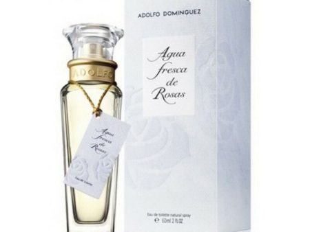 Adolfo Dominguez Agua Fresca de Rosas Eau de Toilette for Women – 60 ml | Timeless Floral Fragrance Discount