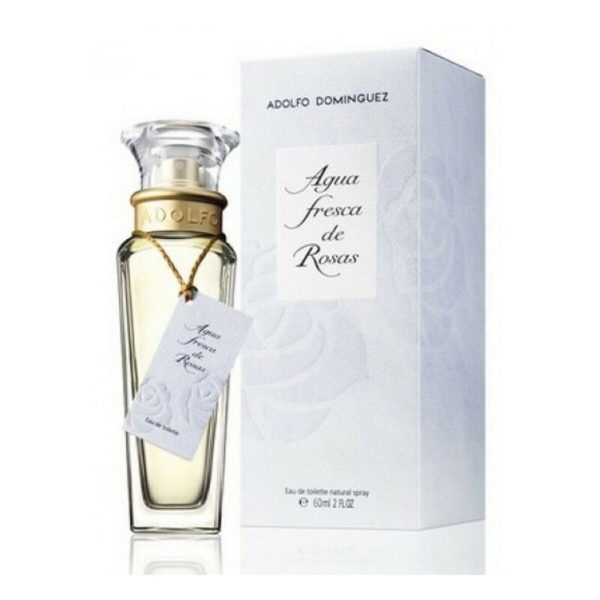 Adolfo Dominguez Agua Fresca de Rosas Eau de Toilette for Women – 60 ml | Timeless Floral Fragrance Discount