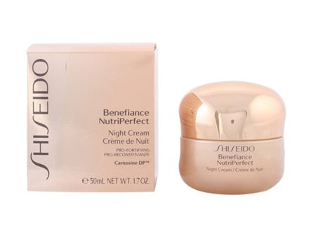 Anti-Wrinkle Night Cream Shiseido Benefiance Nutriperfect 50 ml For Sale