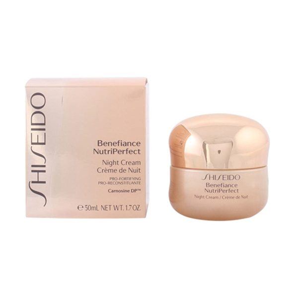 Anti-Wrinkle Night Cream Shiseido Benefiance Nutriperfect 50 ml For Sale