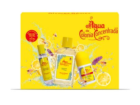 Unisex  Perfume Set Alvarez Gomez Agua de Colonia Concentrada 3 Pieces For Sale