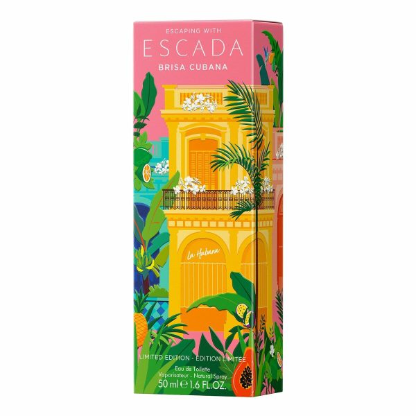 Women s Perfume Escada BRISA CUBANA EDT 50 ml For Sale