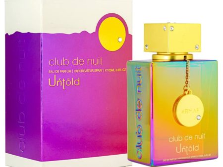 Unisex Perfume Armaf EDP Club de Nuit Untold 105 ml For Discount