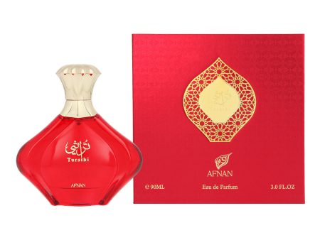 Afnan Turathi Femme Red Eau de Parfum – 90 ml | Luxurious Floral and Woody Fragrance for Women Sale