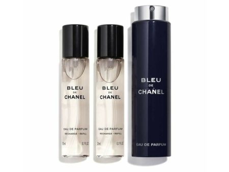 Men s Perfume Set Chanel 3 Pieces Bleu de Chanel For Sale