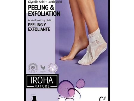 Moisturising Socks Peeling and Exfoliation Lavender Iroha IN FOOT-3 (1 Unit) For Discount