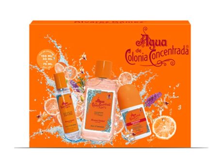 Unisex  Perfume Set Alvarez Gomez Orange Agua de Colonia Concentrada 3 Pieces Online now