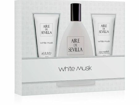 Women s Perfume Set Aire Sevilla White Musk 3 Pieces on Sale